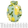 thumbnail image 2 of Lemonade Summer Drink 3D Print Hoodie Men Women Autumn Thin Pullover Sweatshirt Vintage Streetwear Tops, 2 of 6