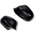 thumbnail image 2 of Astra Depot Carbon Fiber Left Right Side Door Mirror Covers Caps for BMW E90 E91 323i 328i 335i 335d LCI, 2 of 7