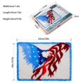 thumbnail image 6 of American Eagle Crochet Yarn Kits,Needlework Latch Hook Kit Unfinished Crocheting Rug Yarn Cushion Embroidery Carpet Set, 6 of 8