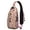 Beige-43, variant on Tribal Folk Style Rustic Hippie Multipurpose Shoulder Backpack for Women Men – Reinforced stitching, Anti-theft back pocket, Partitioned main compartment – Artistic Vintage Tribal Design for Travel...