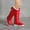Red, variant on LSLJS Women's Snow Boots, Winter College Style Women's Snow Cotton Bowknot Rhinestone Platform High Heel Boots