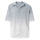 thumbnail image 3 of Men'S Casual Loose Fitting Short Sleeved Shirt Fashionable Lapel Shirt Top M, 3 of 4