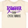 thumbnail image 4 of Inktastic Tougher Than Cystic Fibrosis Boys or Girls Baby Bodysuit, 4 of 5