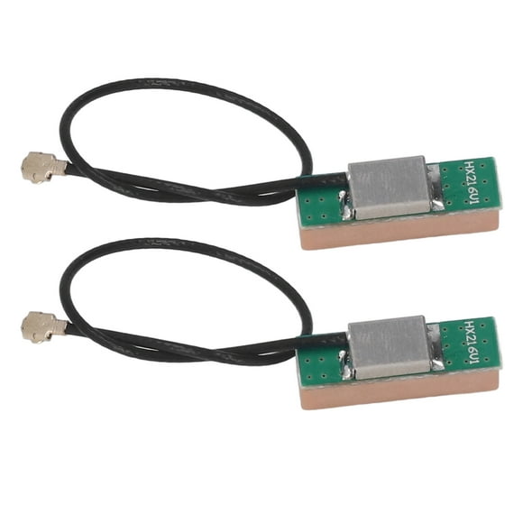 Antenne GPS + BD, Tête IPEX Précise RG1.13 Ligne Céramique Double Bande 2 Pcs pour Entreprises de Location