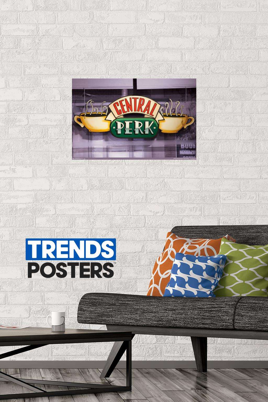 Friends - Central Perk Wall Poster, 14.725" x 22.375"