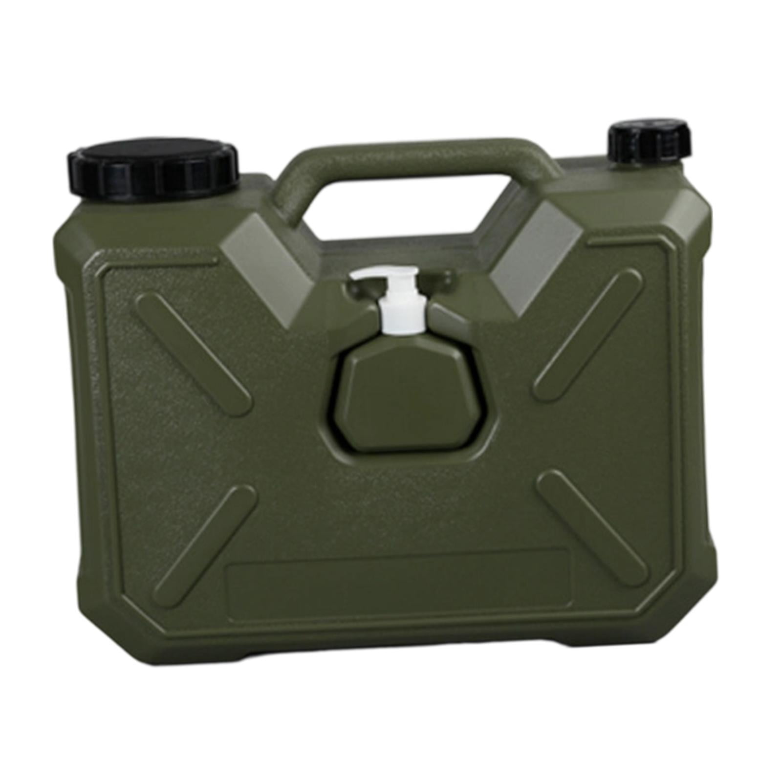 simhoa Water Container with Faucet Outdoor Camping Jug Multifunctional Portable Water Carrier Tank for RV Backpacking Picnic Camping 18L
