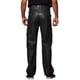thumbnail image 3 of Pantalones de cuero sintético INSPIRE CHIC para hombres, ajuste slim, estilo hip hop punk 36 Negro, 3 of 6