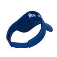 thumbnail image 3 of Los Angeles Embroidered Washed Cotton Visor - Royal OSFM, 3 of 5