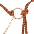 thumbnail image 3 of WASHWEPE Sorties Décontractées Ceinture Cowboy à Franges Ceinture Tressée 1 PCS, 3 of 8
