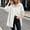 White, variant on Women's Plus Size Hooded Open Front Cardigan Long Sleeve Loose Fit Casual Tunic Top Oversized Drawstring Sweatshirt Jacket Yellow