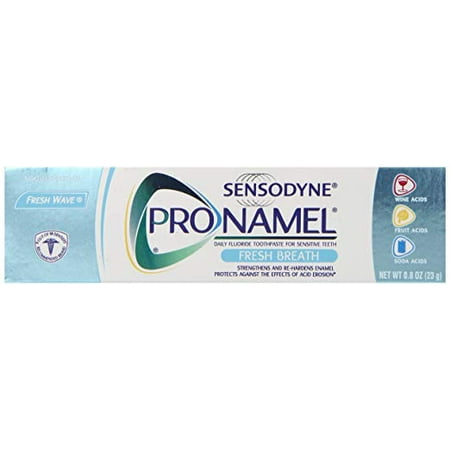 4 Pack Sensodyne Pronamel Fresh Breath Toothpaste, 0.8oz