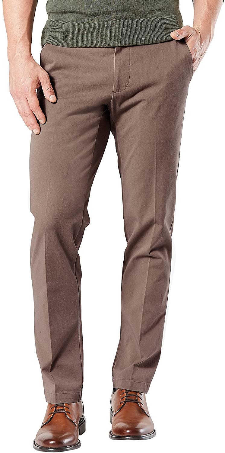 Dockers Mens Straight Fit Workday Khaki 