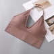 thumbnail image 4 of WILLBEST Brasier Tela De Mantequilla Sujetador Deportivo Con Cuello Halter Para Mujer, Sin Espalda, Escote En V Profundo, Acolchado, Sexy, Para Gimnasio, Push Up, Tirantes Ajustables., 4 of 4