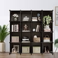 thumbnail image 2 of Cube Storage Organizer, Storage Cubes Shelves Bookshelf, Cube Closet Organizers and Storage, DIY Stackable Plastic Clothes Organizer Shelving for Bedroom, Home, 2 of 9