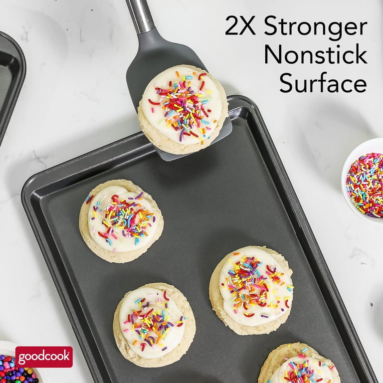GoodCook Pro Nonstick Baking Sheet Set, 3-Piece photo 6