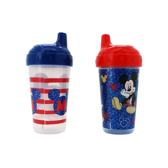 Disney Baby Boy 2 Pack 10 Oz Hard Spout Sippy Cup, Mickey Mouse