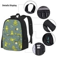 thumbnail image 3 of Balery Cute Yoga Frogs Mochila Escolar 3 en 1 para Niños - Mochila Resistente con Lonchera Térmica y Estuche - Mochila Escolar para Niños y Niñas, 3 of 7
