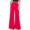 thumbnail image 3 of Pantalones largos casuales sencillos de estilo trompeta de color sólido de estilo europeo y americano, 3 of 6