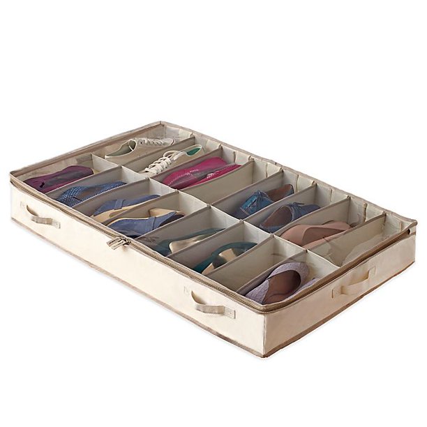 Real Simple Garment Storage Underbed Shoe Bag