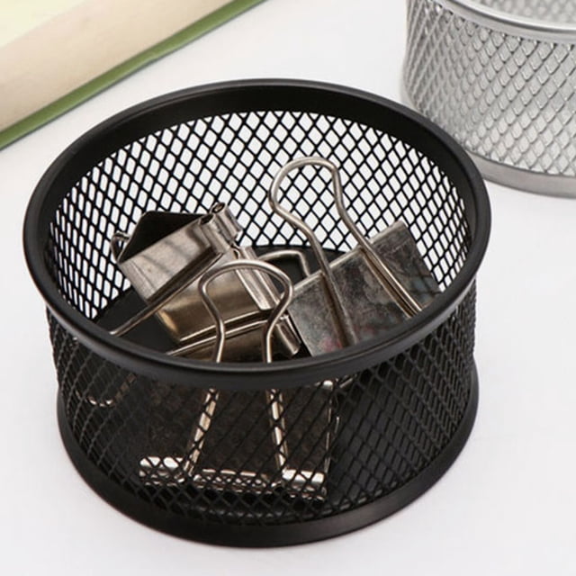 unbranded 6Ud Organizador Metálico De Clips Y Suministros Con De Malla