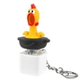 thumbnail image 3 of LACKUST Screaming Chicken Keychain,Clearance Keychains Rings for Keys for Men Women for Car,Decompression Toy with Sound,Yellow, 3 of 8