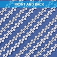 thumbnail image 7 of Flower Plastic Imitation Pearl Beaded Trim Garland Strands with Spool Glass Rhinestones for Wedding White 9x3mm 10yards/roll, 7 of 7