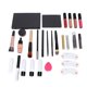 thumbnail image 2 of Kit de maquillaje profesional, juego de brochas cosméticas multiusos para sombra de ojos y brillo de labios con bolsa de cosméticos, 2 of 5