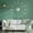 Silver,27inch, variant on 3D Big Acrylic Mirror Effect Wall Clocks Simple Design Wall Art Decorative Quartz Quiet Sweep Modern Big Clock Hands Wall Watch(Black,27inch)