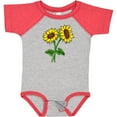 thumbnail image 3 of Inktastic Pair of Sunflowers Boys or Girls Baby Bodysuit, 3 of 5