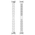 thumbnail image 5 of Smart Watch Band Metal Replacement Strap Rhinestone Stainless Steel Watch Bracelet Wristband for Fitness Tracker Daily Wear, 5 of 5