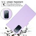thumbnail image 4 of Nalacover for Samsung Galaxy S20 FE Premium PU Leather Crossbody Case with Shoulder Strap & Wrist Strap,Shockproof Magnetic Flip Kickstand Credit Card Slots Zipper Wallet Phone Case,Purple, 4 of 12