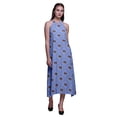 thumbnail image 1 of Bimba Robe de Soirée d'Été Dos Nu à Col Halter pour Femmes, Taille Moyenne, 1 of 6
