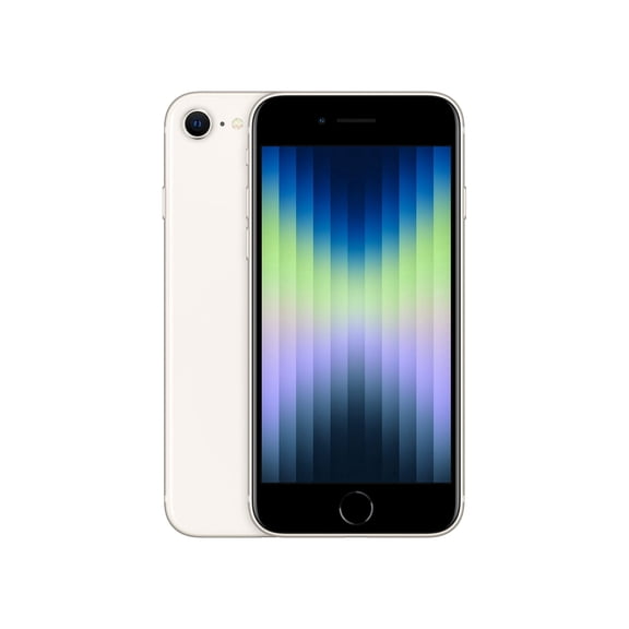 Pre-Owned Apple iPhone SE 3 (3rd Gen) 64GB Fully Unlocked Verizon T-Mobile AT&T 4G LTE (2022) - Starlight