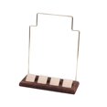 thumbnail image 2 of lionlar Jewelry Organizer Stand, Hanging Rack for Watches Anklets Countertop Tradeshow Tall+Ear Studs Base, 2 of 5