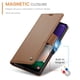 thumbnail image 4 of CaseMe Funda de Cuero para Samsung Galaxy A22 5G con Bloqueo RFID, para Samsung Galaxy A22 5G Funda para Mujer Hombre Tarjetero Cierre Magnético Funda Tipo Folio para Samsung Galaxy A22 5G, 4 of 11
