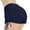 Blue, variant on Dorkasm Women's Swim Shorts High Waist Swimsuit Bottoms Adjustable Side Tie Bathing Suit Boy Shorts Bikini Board Shorts Black L