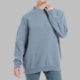 thumbnail image 2 of Giftesty Sweaters for Women Plus Size Women's Long Sleeved Loose Solid Color Round Neck Pullover Knitted Sweater, 2 of 3