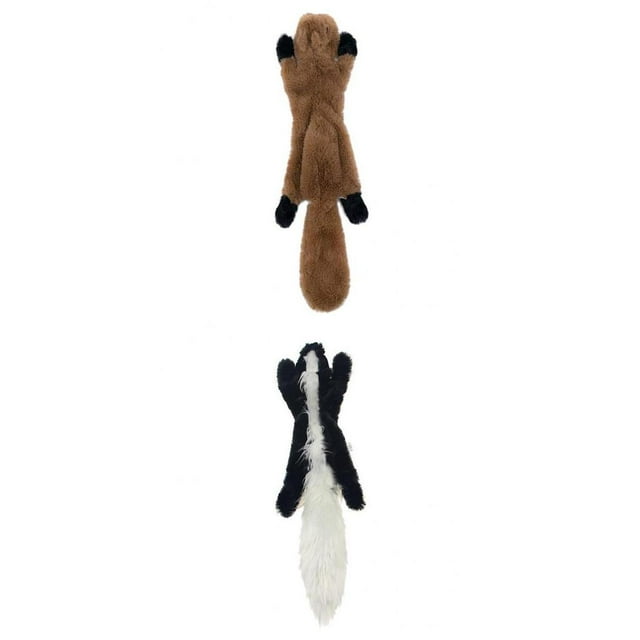 2 piezas perros grandes mascota mastic Squeak Squeaky juguete de peluche interactivo Colco Chirrido divertido