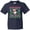 Navy, variant on Merry Christmas Sloth and Llama Ugly Sweater Style Youth T-Shirt