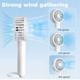 thumbnail image 5 of Mini Hand-Held Fan Portable Folding Desk Fan Cooler Cooling Usb Rechargeable Fan, 5 of 6