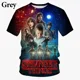 thumbnail image 3 of The Latest Fashion Hot Selling Science Fiction Horror Movie 3D Printed T-shirt Men and Women Love Summer Casual Crewneck T-shirt, 3 of 5