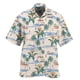 thumbnail image 1 of Camisas Para Hombre Slim Fit Camisa de manga corta con estampado digital 3d de ocio de tendencia de moda de playa de turismo de vacaciones de verano para hombres (Brown, 3XL), 1 of 4