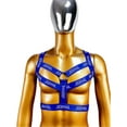 thumbnail image 2 of JOCKMAIL Men's Body Chest Harness Jockstrap Underwear Set Elastic Waistband Mens Jock Strap with Body Chest Harness, 2 of 8