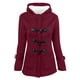thumbnail image 2 of Chaquetas y abrigos casuales con capucha de manga larga para mujer, chaqueta con capucha cálida de invierno, abrigo de manga larga con capucha y bolsillo para mujer, 2 of 9