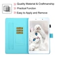 thumbnail image 6 of Allytech Galaxy Tab A 8.0 2019 Case, T290 T295 Case Cover, Slim Fit Folio Stand Shockproof Anti-scratch Protective Case Cover for Samsung Galaxy Tab A 8.0 2019 T290, Colorful Elephant, 6 of 6