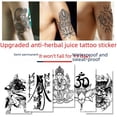 thumbnail image 1 of Pegatinas de tatuaje de jugo semipermanente, pegatinas de tatuaje de jugo de hierbas, pegatinas de tatuaje a prueba de sudor y a prueba de agua, 1 of 1