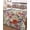 Light Beige, variant on Twin XL Quilt Bedding Set, Spring Floral Reversible Summer Quilt 3 Pieces, Watercolor Daisy Lily Lavender Plants Garden Lightweight Bedspreads Coverlets with 2 Pillow Shams for All Seasons