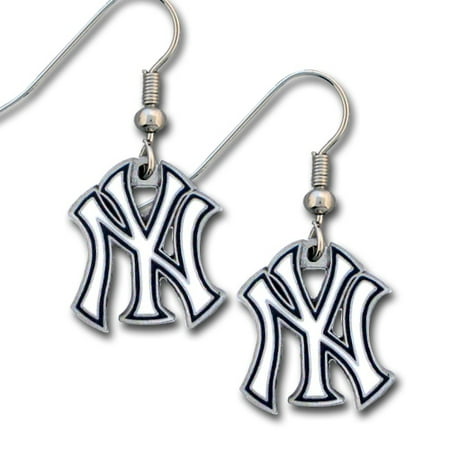 New York Yankees Official MLB Dangle Earrings by Siskiyou 423505