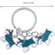 thumbnail image 5 of Llavero de Metal KAIYANG para Coche con Tres Perros Gris y Azul, 5 of 5