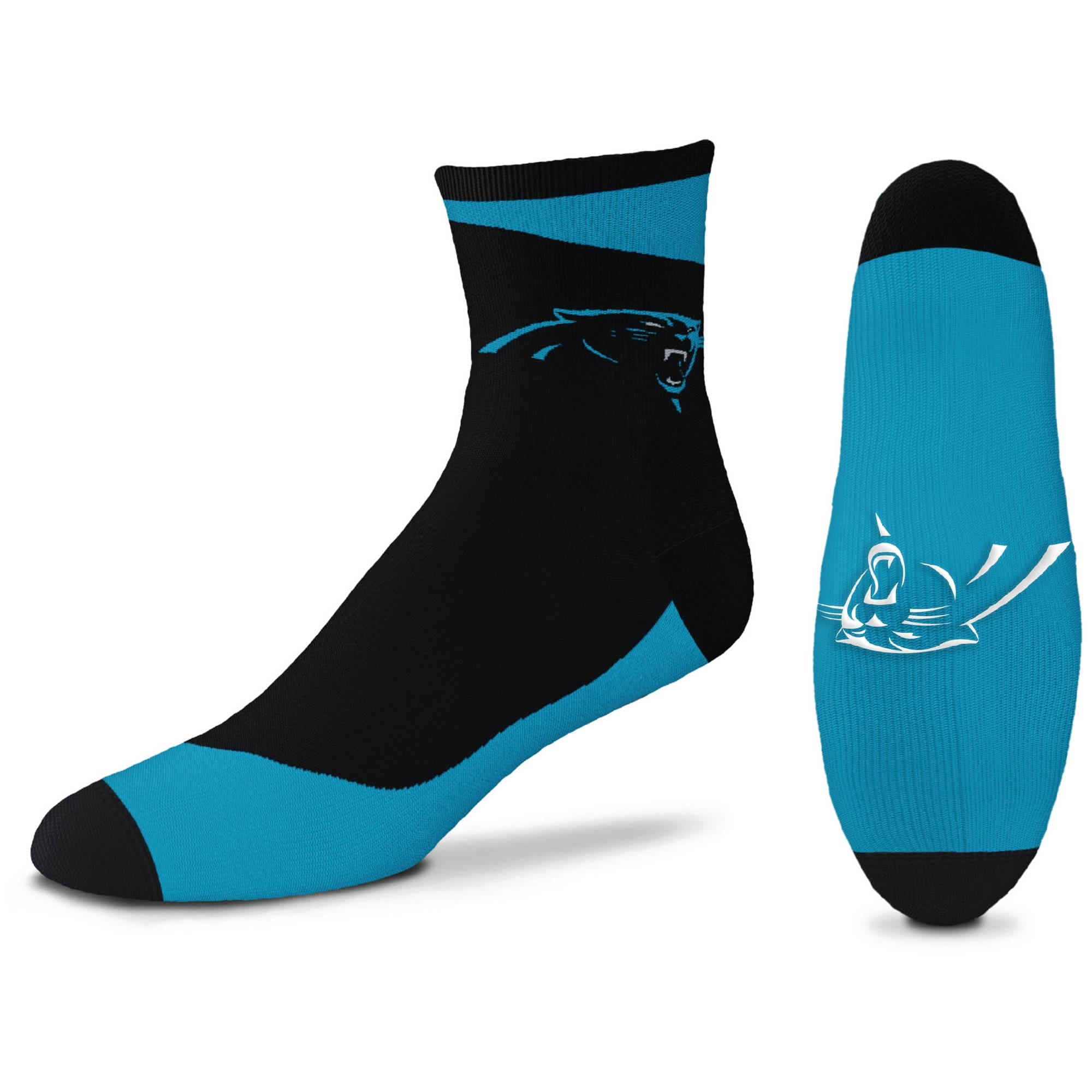 men's carolina panthers slippers